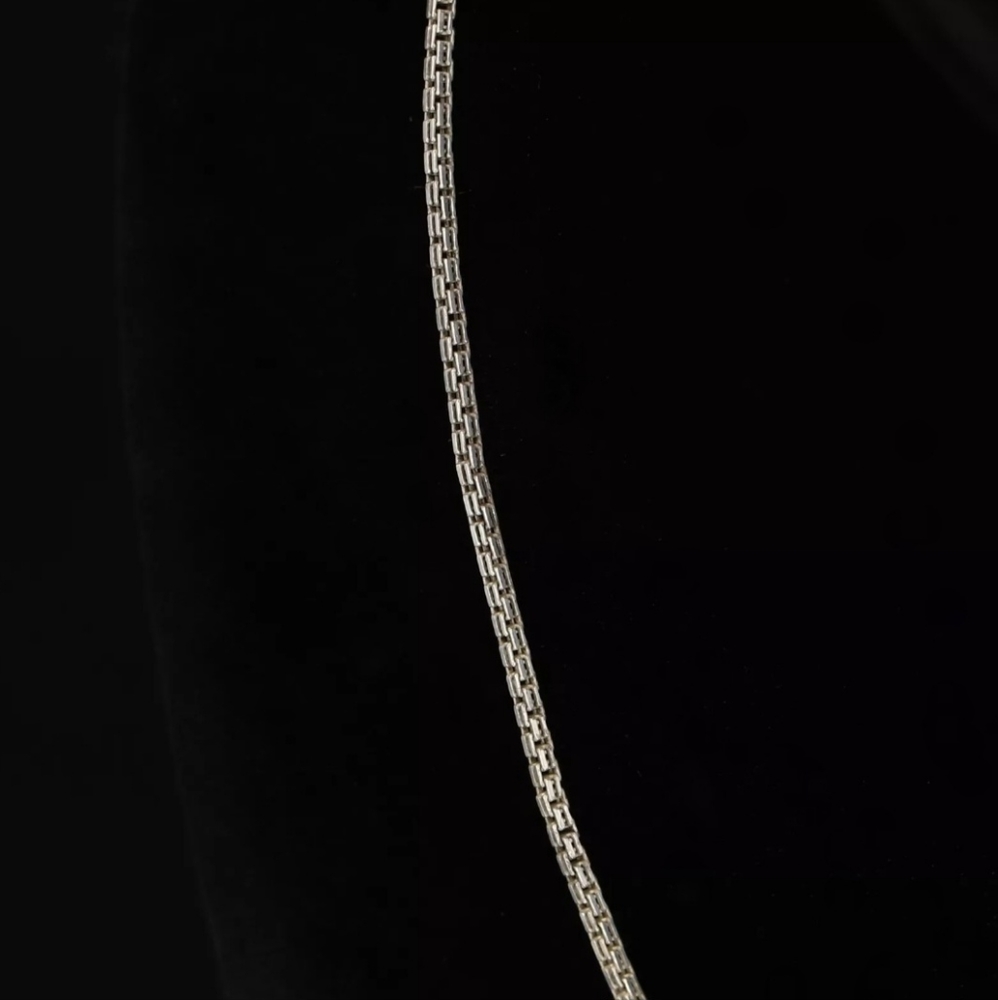 Nicky Butler Sterling Silver 925 Box Chain Designer Signed NB Necklace 24" NWT - Picture 5 of 16